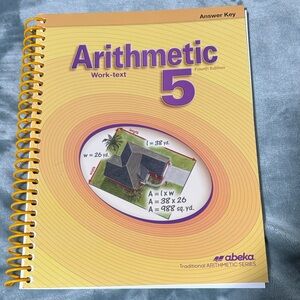 Abeka Arithmetic 5 Work-text Answer Key - Yellow Cover